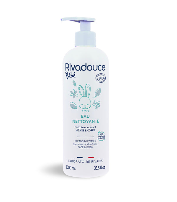 Rivadouce Bébé Bio Micellar cleansing water (Eau nettoyante) 1000ml