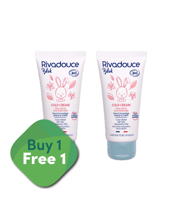 [BUY 1 FREE 1] Rivadouce Bébé Bio Cold Cream 50ml