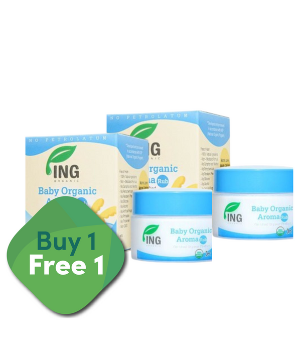 [BUY 1 FREE 1] ING Organic Baby Aroma Rub 15ml