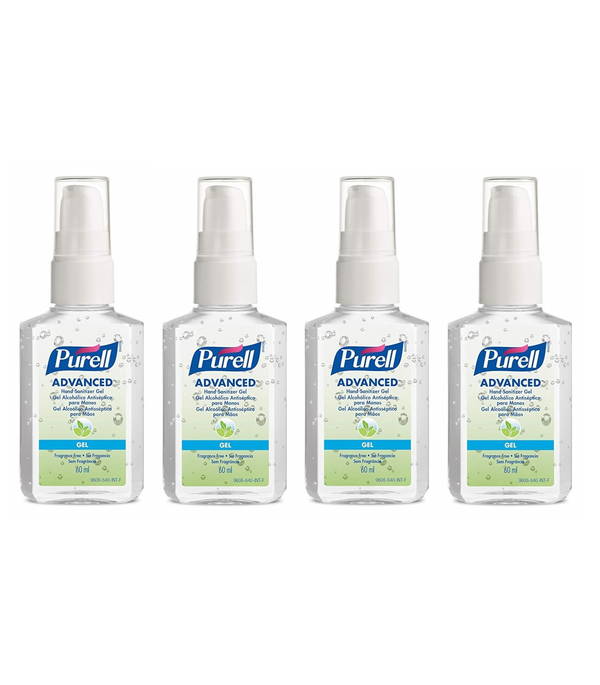 ISE International Singapore PURELL® Advanced Instant Hand Sanitizer 59ml Pump Bottle 4 pack